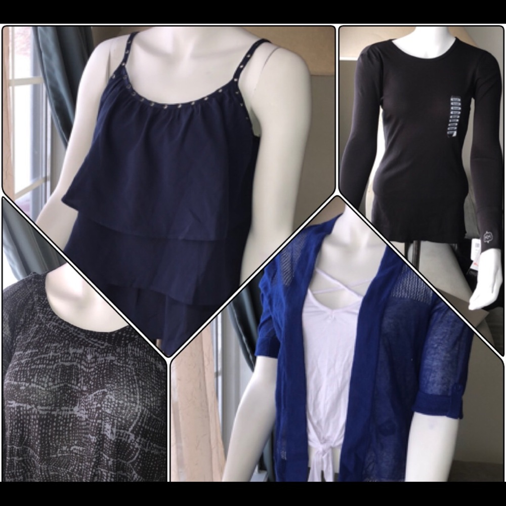 🏷NWT 5 Neutral Tops ✨Inventory Clearout✨- Size S